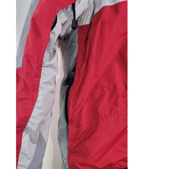 Columbia Coat Womens Size Medium Interchange Core Ski Winter Warm Heavy Red Coat - Picture 5 of 11
